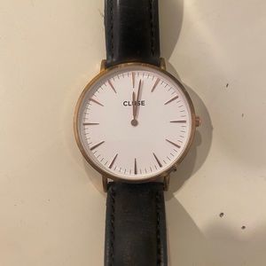 Cluse Black & Gold watch